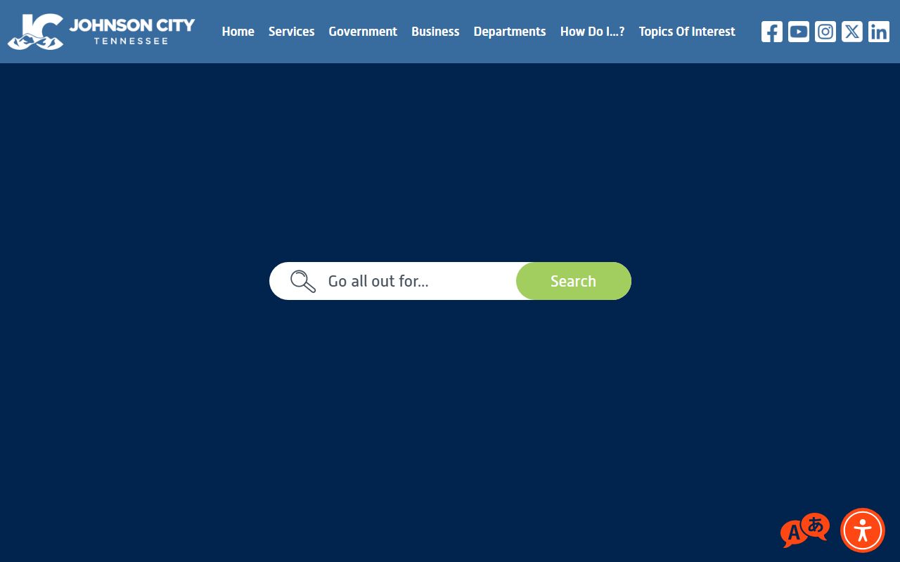 Johnson City Police Blotter city government portal