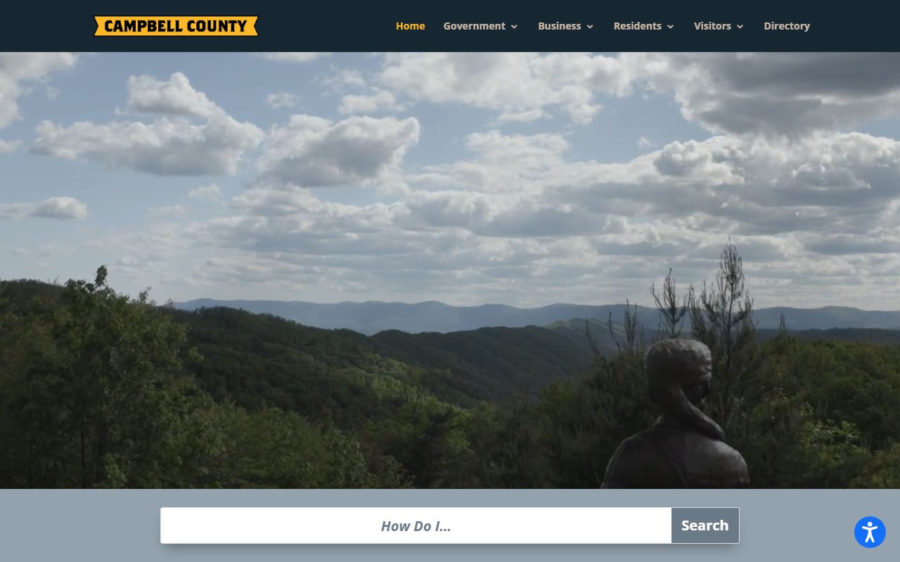 Campbell County Police Blotter county government page