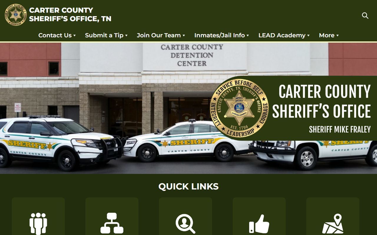 Carter County police blotter sheriff portal